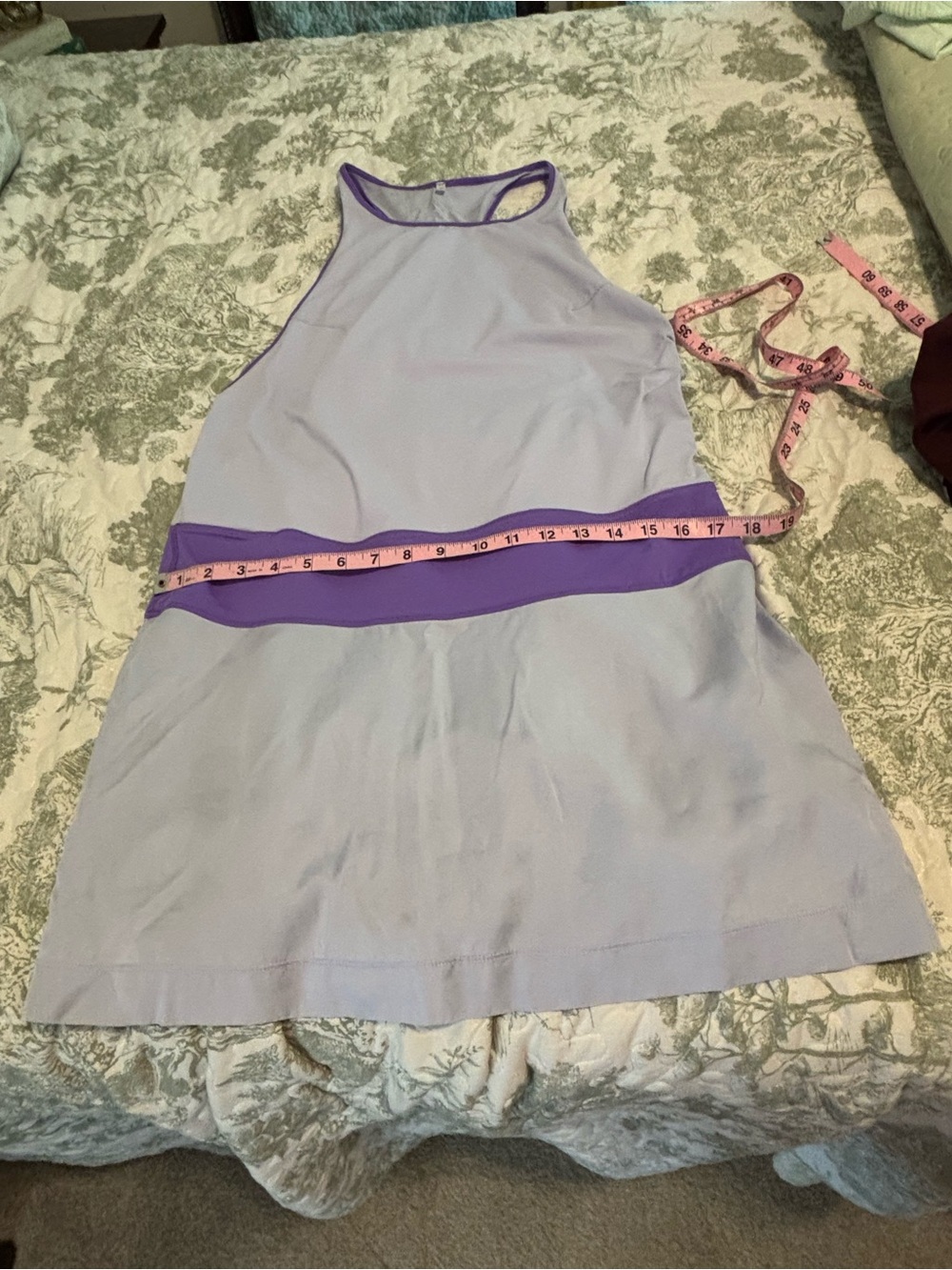Lululemon Blissed Out dress sz 8 Cool Breeze Power Purple vintage y2k festival - Picture 9 of 14